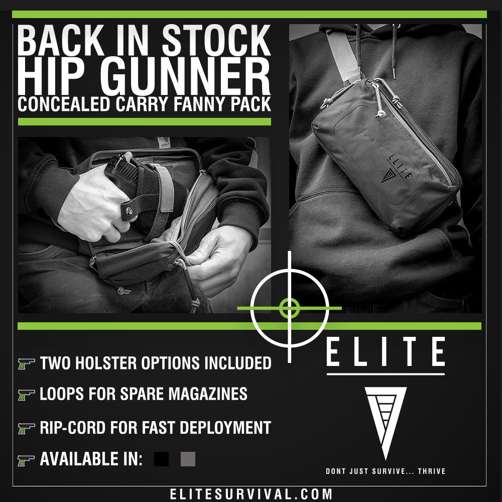 The Stealth SBR Rifle Backpack is back in stock.