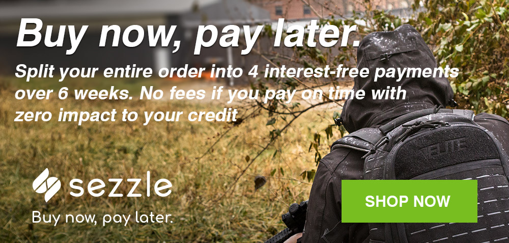 Shop now pay later with Sezzle