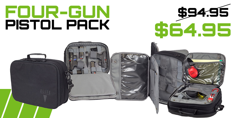 Four Gun Pistol Pack - $30 off! Use code PP30