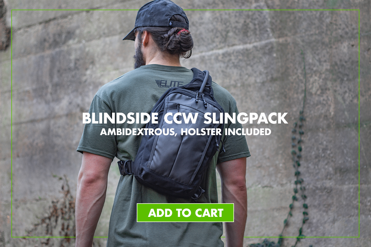 Elite Survival Blindside Slingpack - The ultimate concealed carry solution