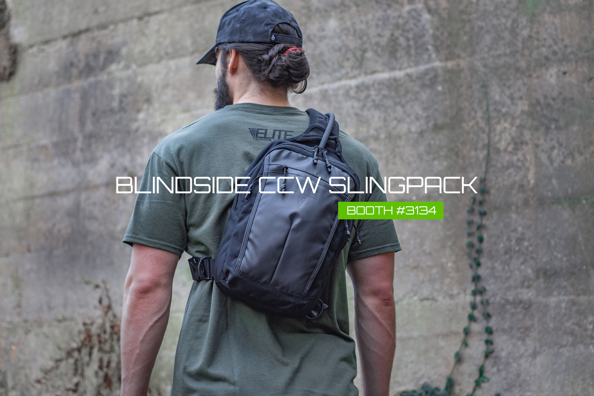 Elite Survival Blindside Concealed Carry Slingpack - Compact and Versatile Tactical Bag