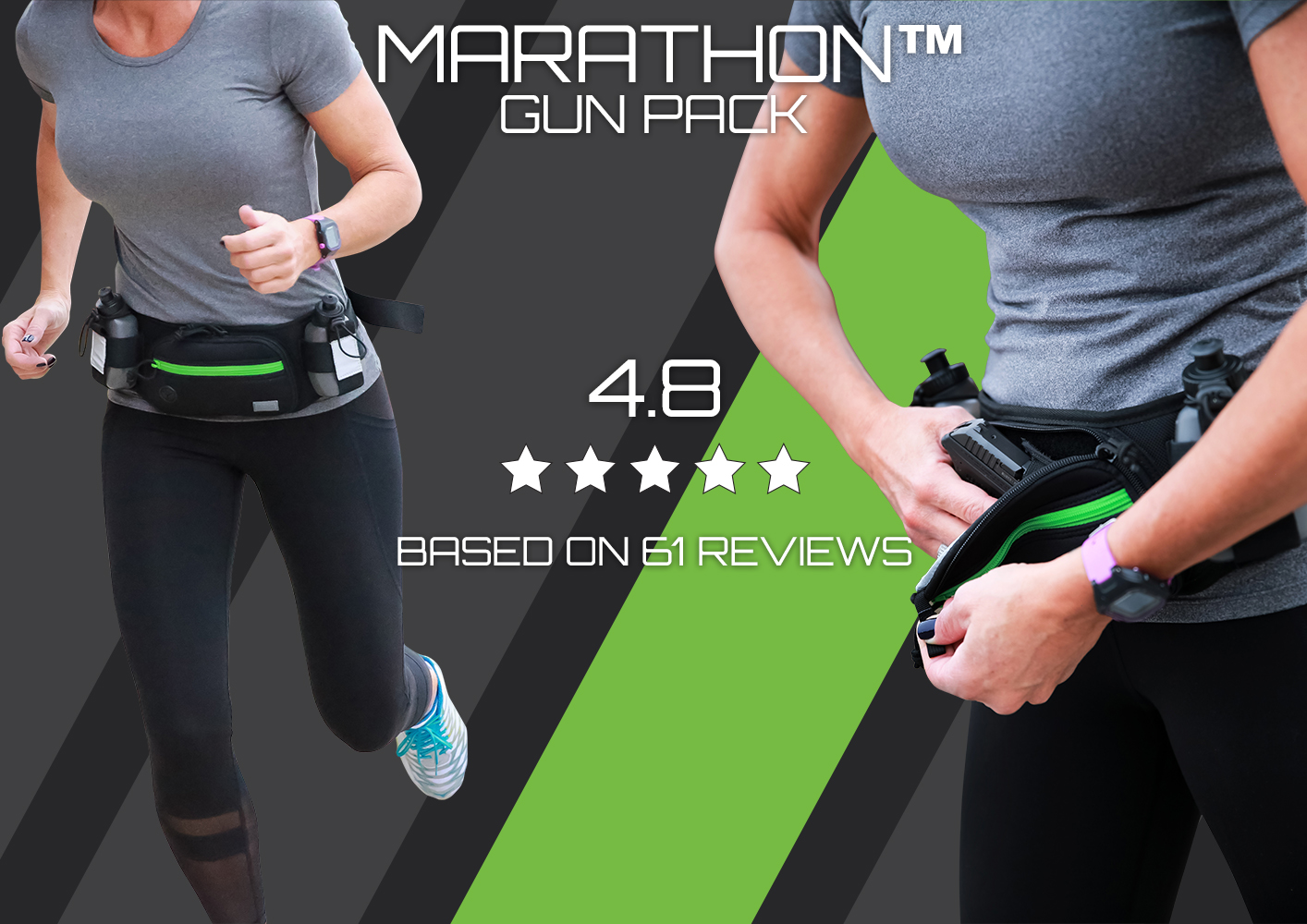 Elite Survival Marathon Gun Pack - Concealed Carry Holster Pack for Active Lifestyles. Lightweight and Durable Design. Order Now for Secure Carry!