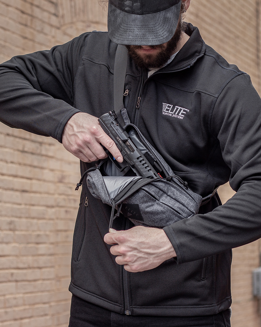 Tactical Hip Pack for Concealed Firearms by Elite Survival
