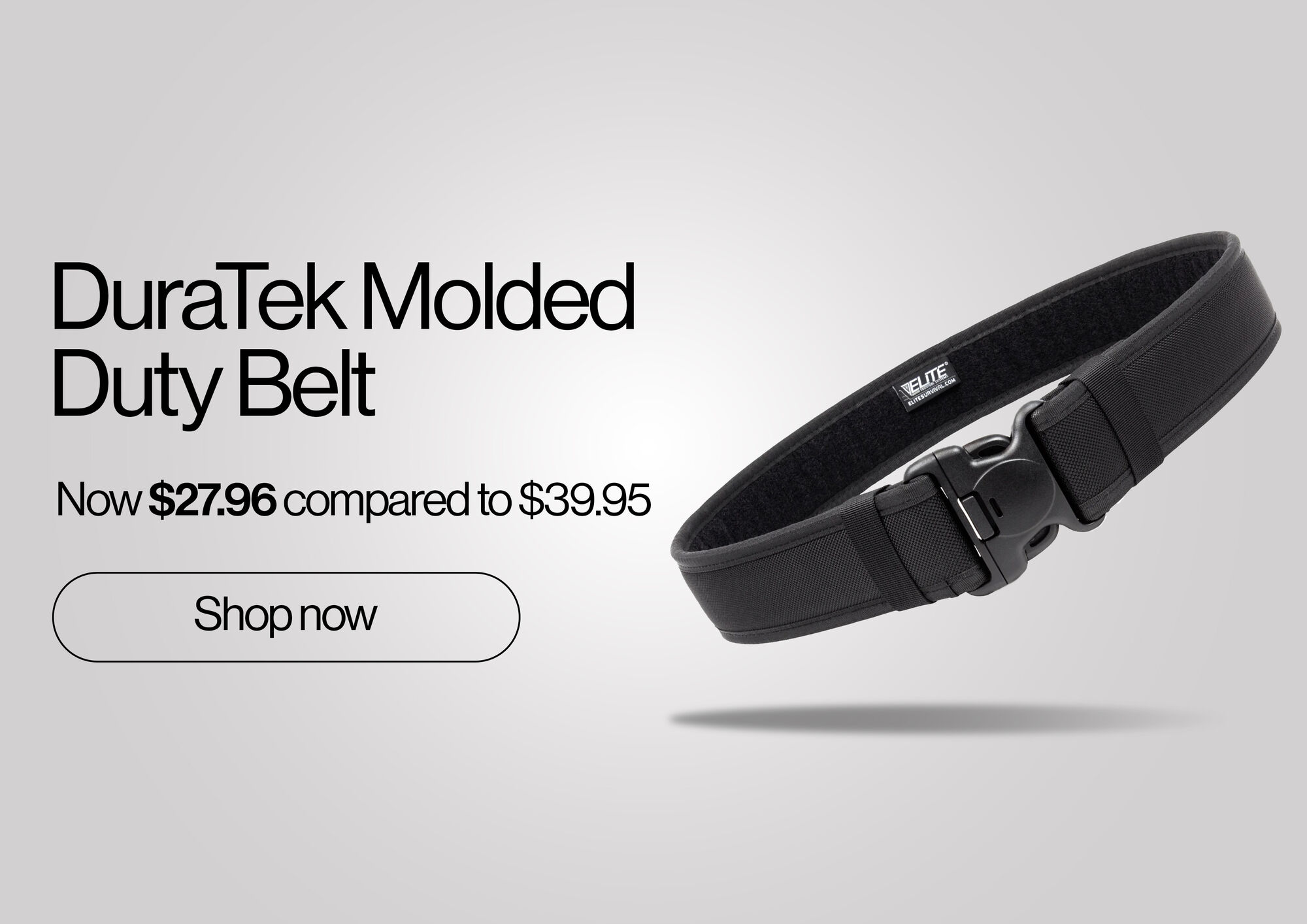 Duarte Molded Duty Belt