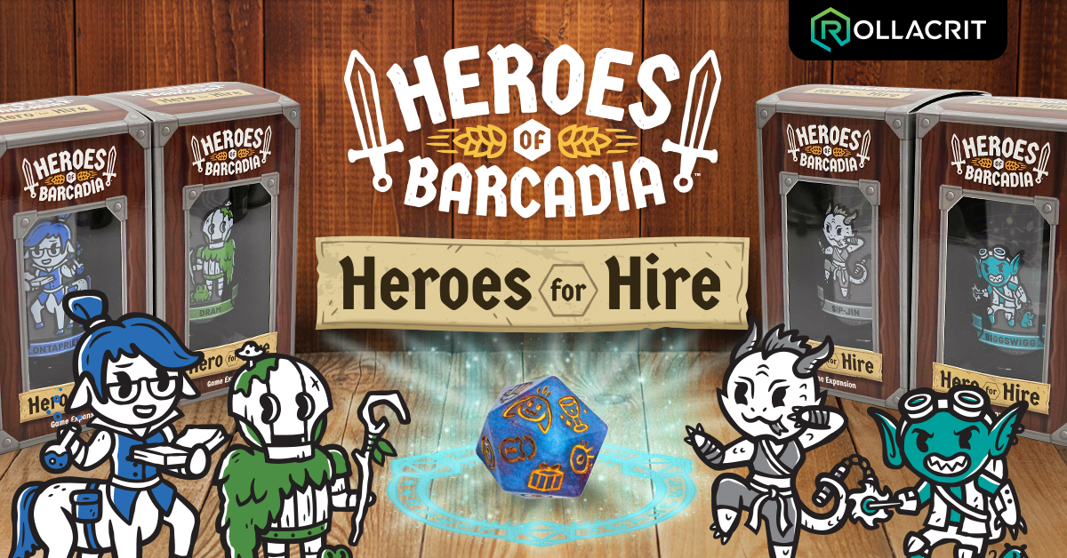 Heroes for Hire at Gen Con 2026 | Rollacrit
