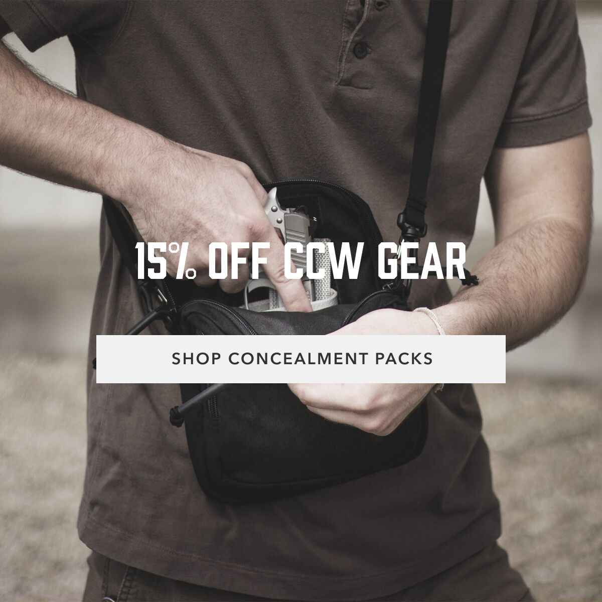 15% off CCW gear | Shop concealment packs