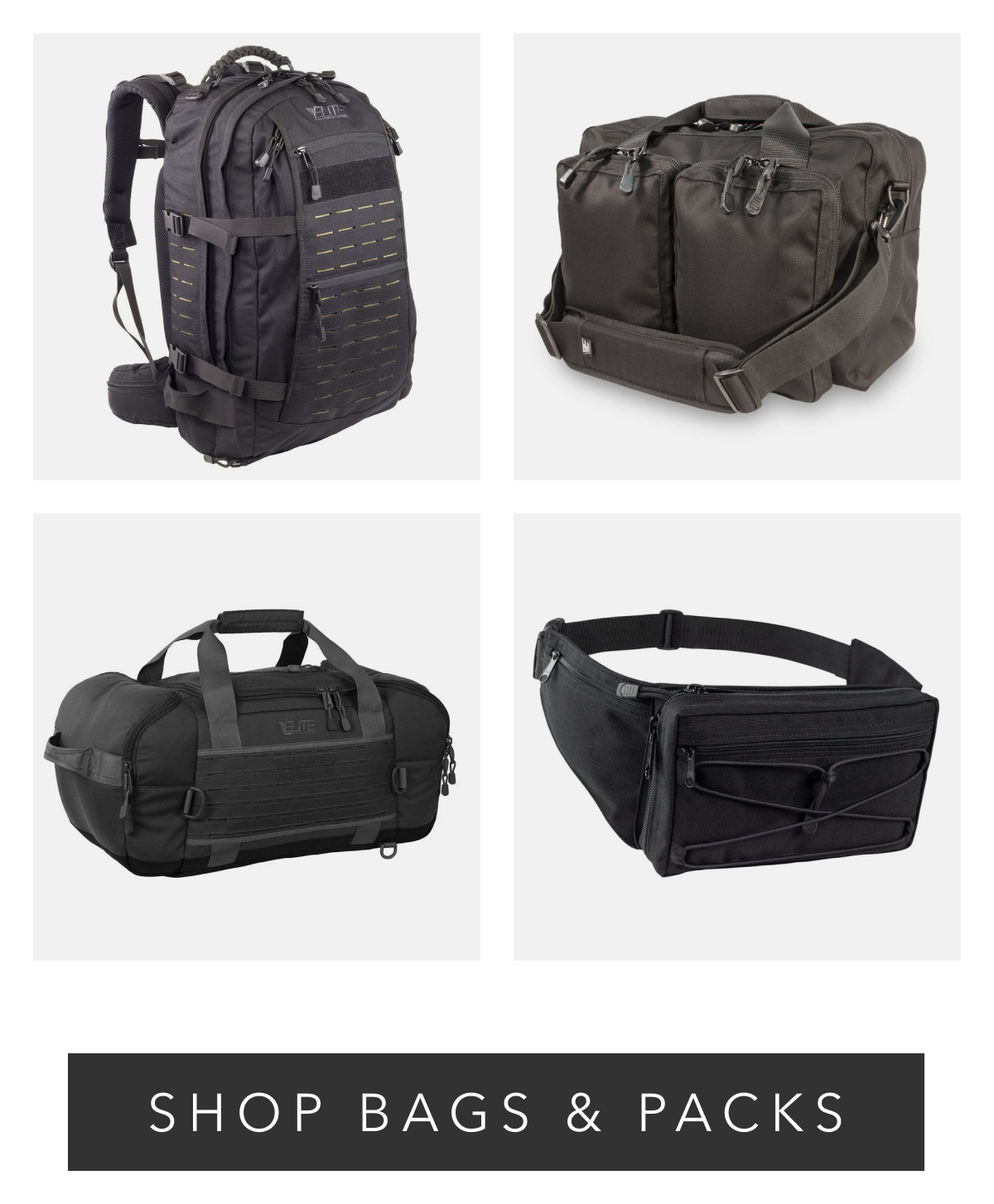 Shop Bags & Packs