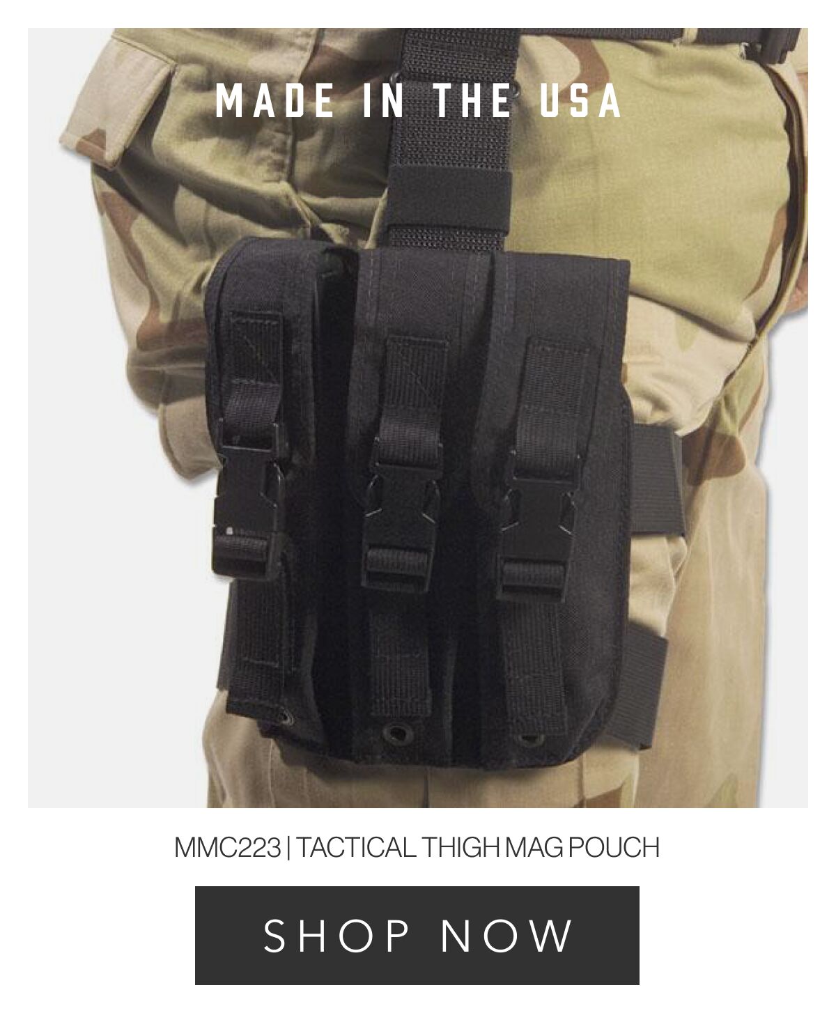 MMC223 | Tactical Thigh Mag Pouch