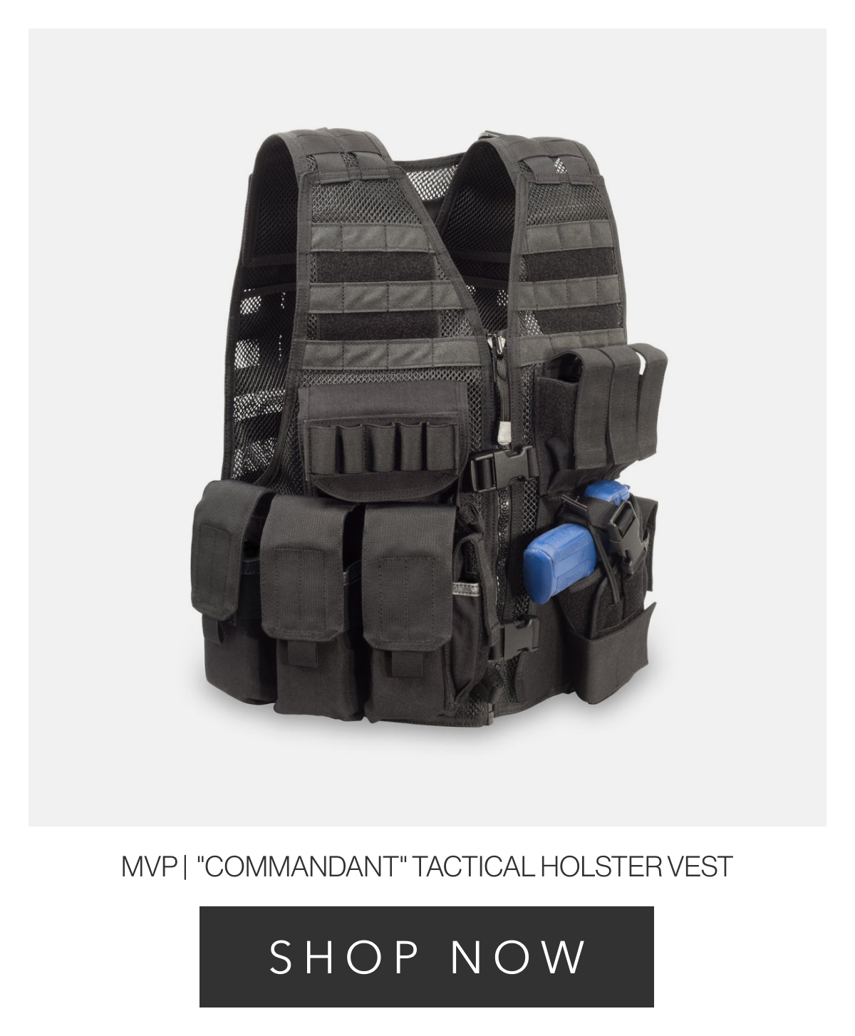 MVP | "Commandant" Tactical Holster Vest