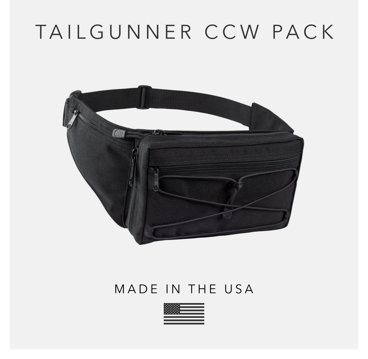 Tailgunner CCW Pack | Made in the USA