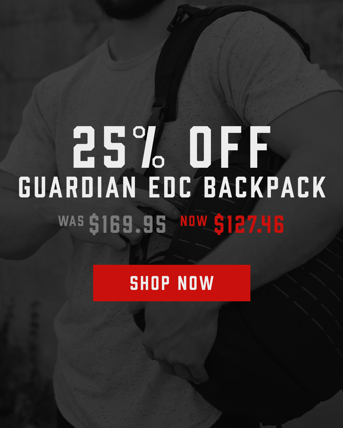 25% Off Guardian EDC Backpack