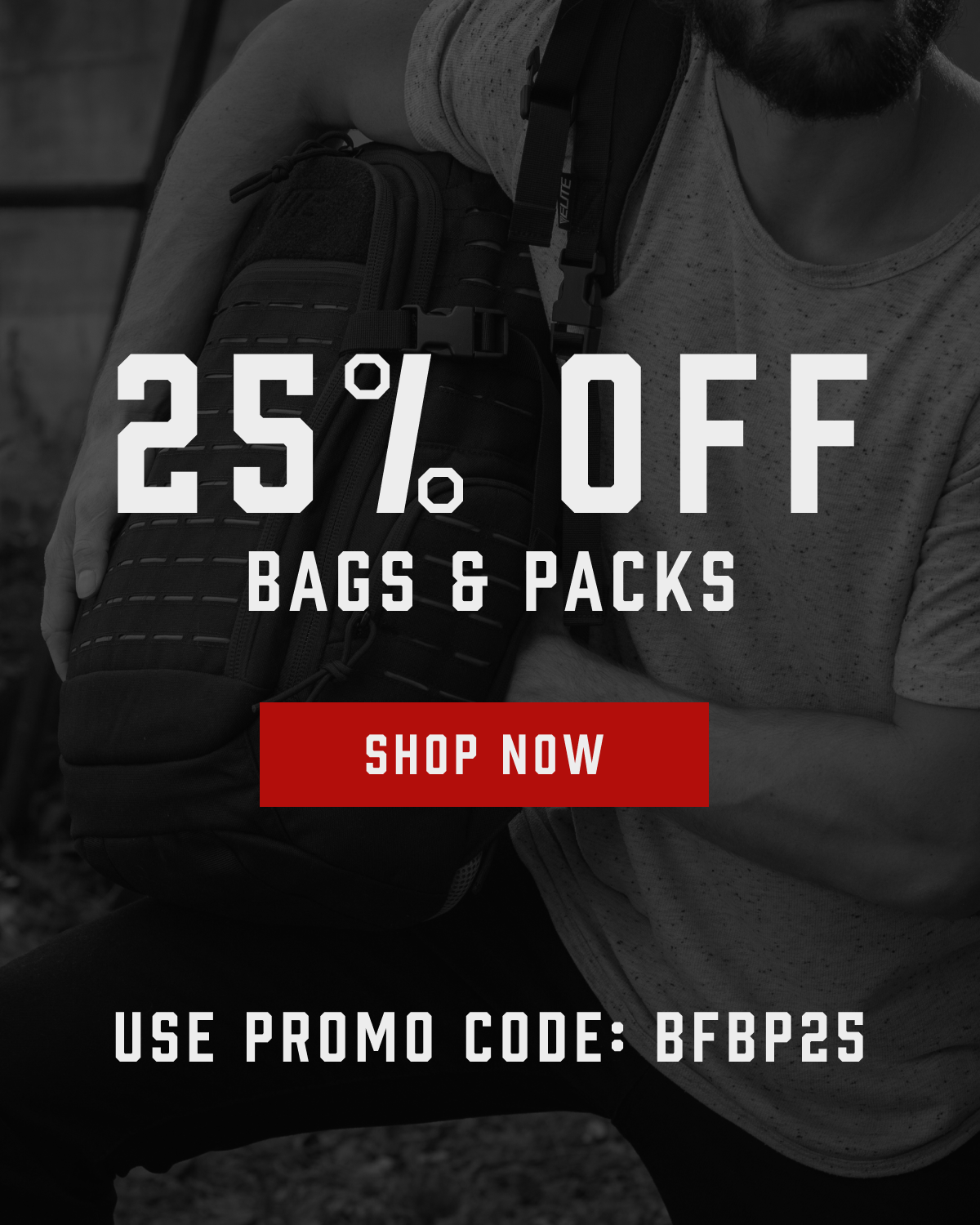 25% Off Bags & Packs