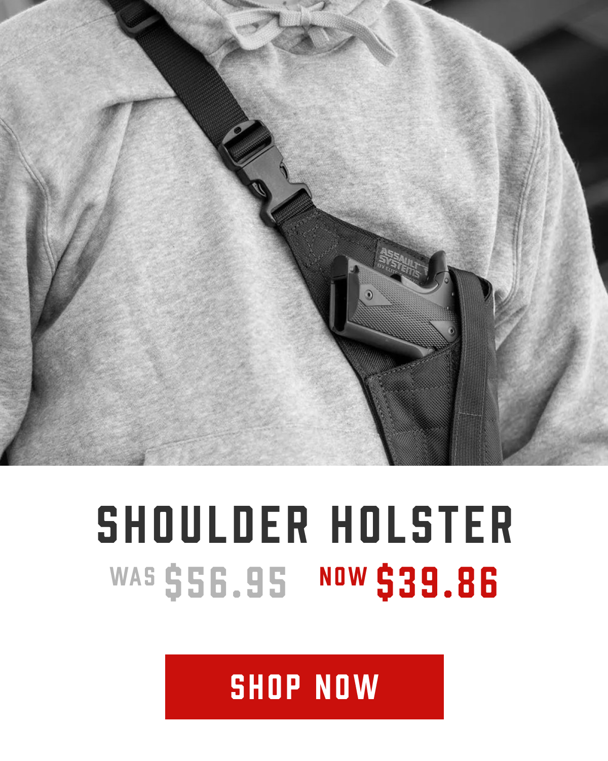 Shoulder Holster | Was $56.95 Now $39.86 | Shop Now