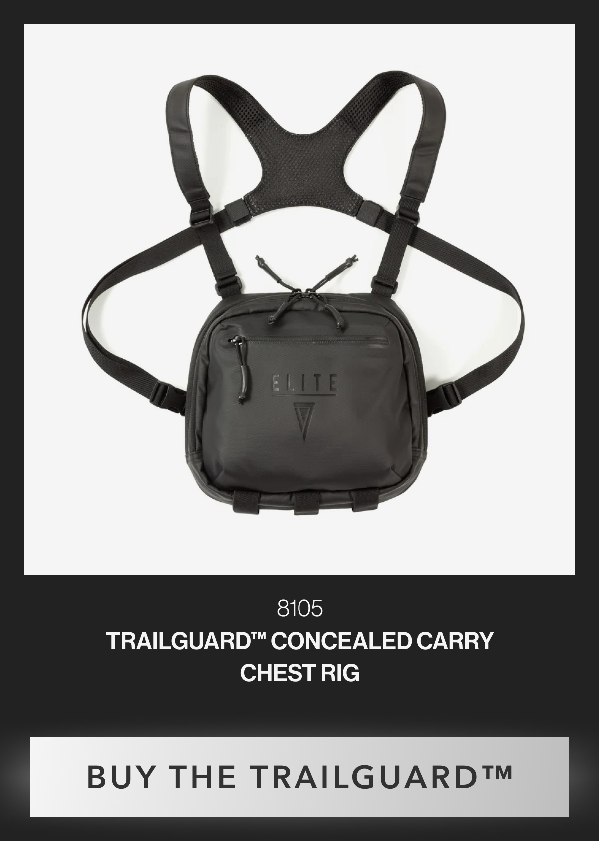 8105 | TRAILGUARD™ CONCEALED CARRY CHEST RIG