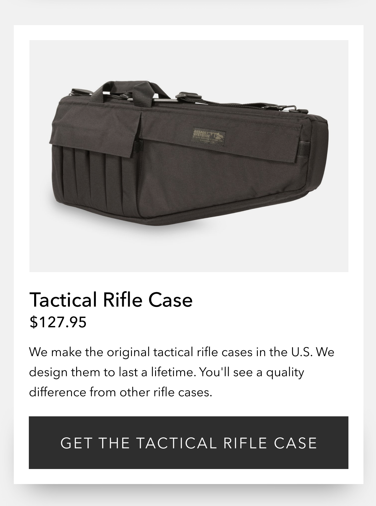 Tactical Rifle Case