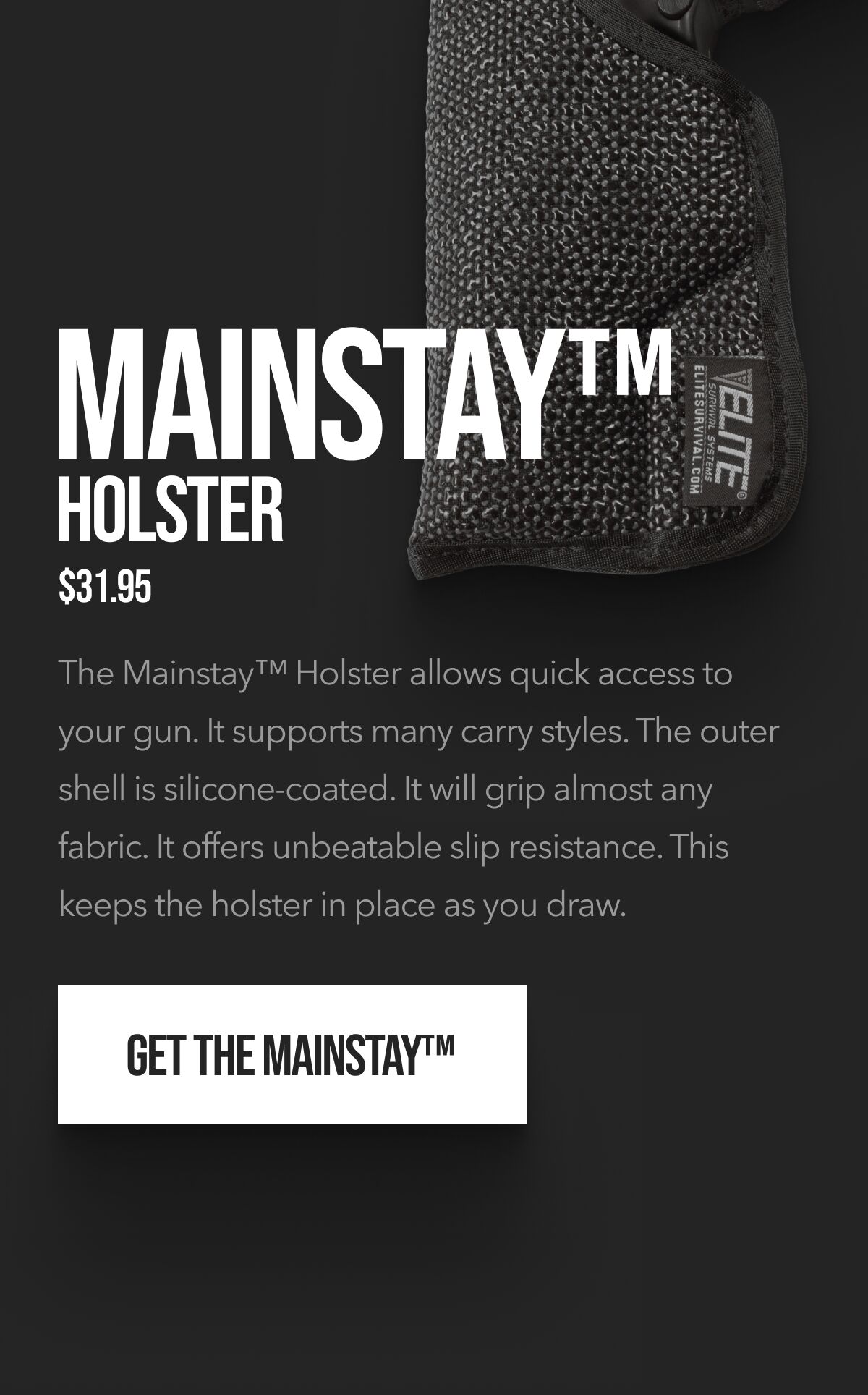 Mainstay™ Holster | $31.95