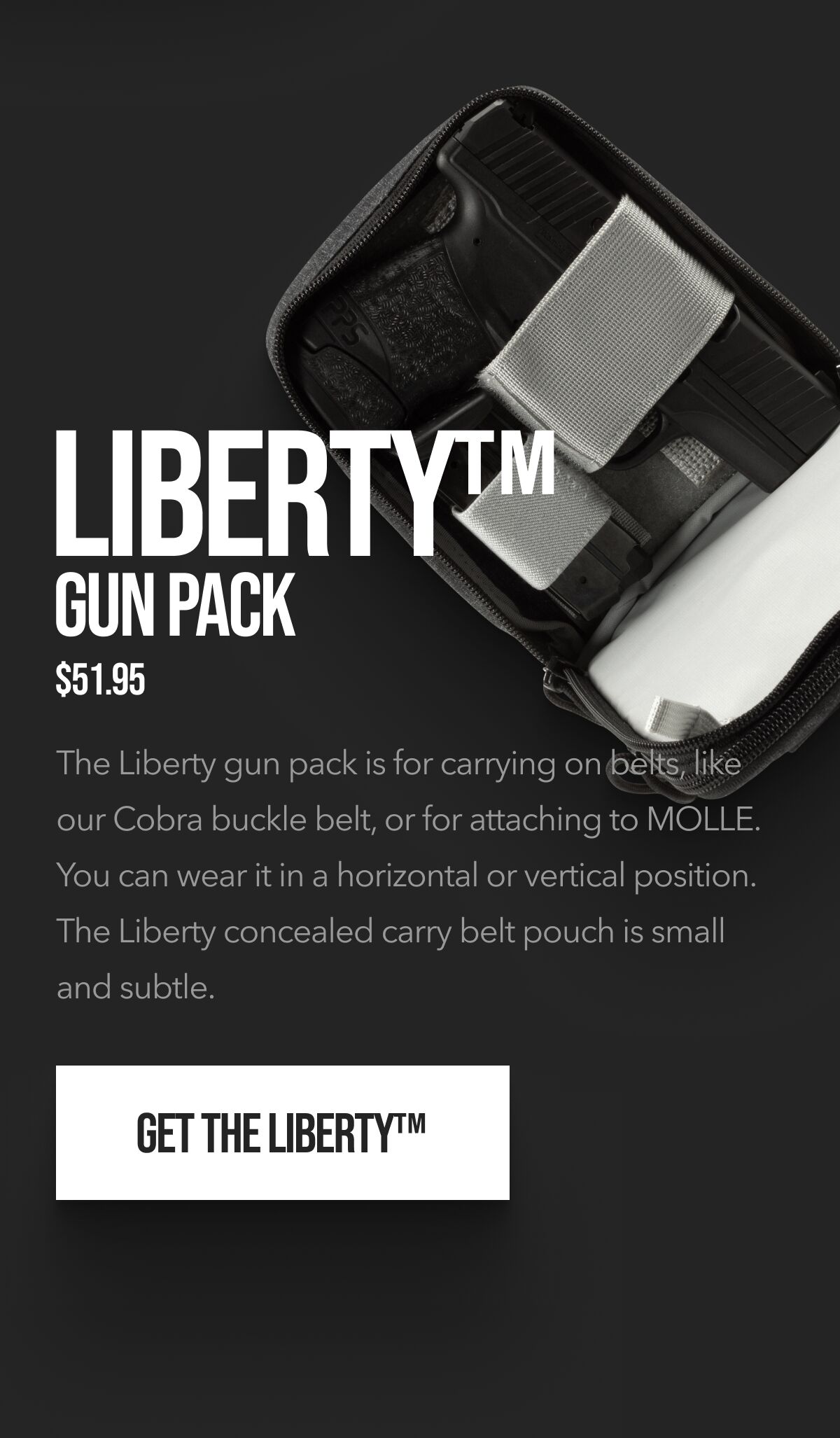 Liberty Gun Pack | $51.95