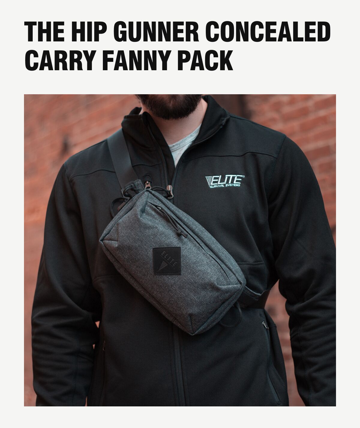 The Hip Gunner Concealed Carry Fanny Pack