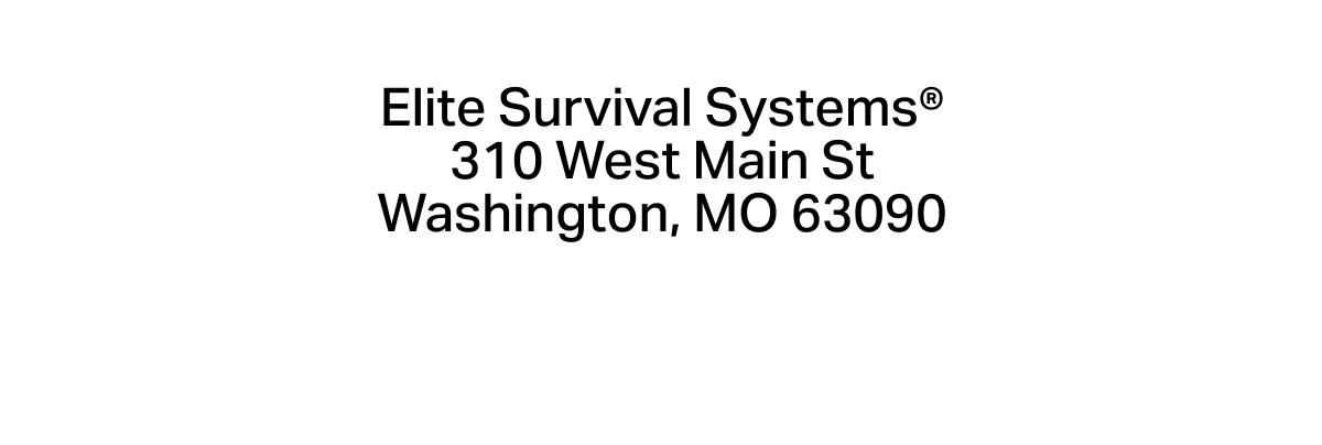 Elite Survival Systems®