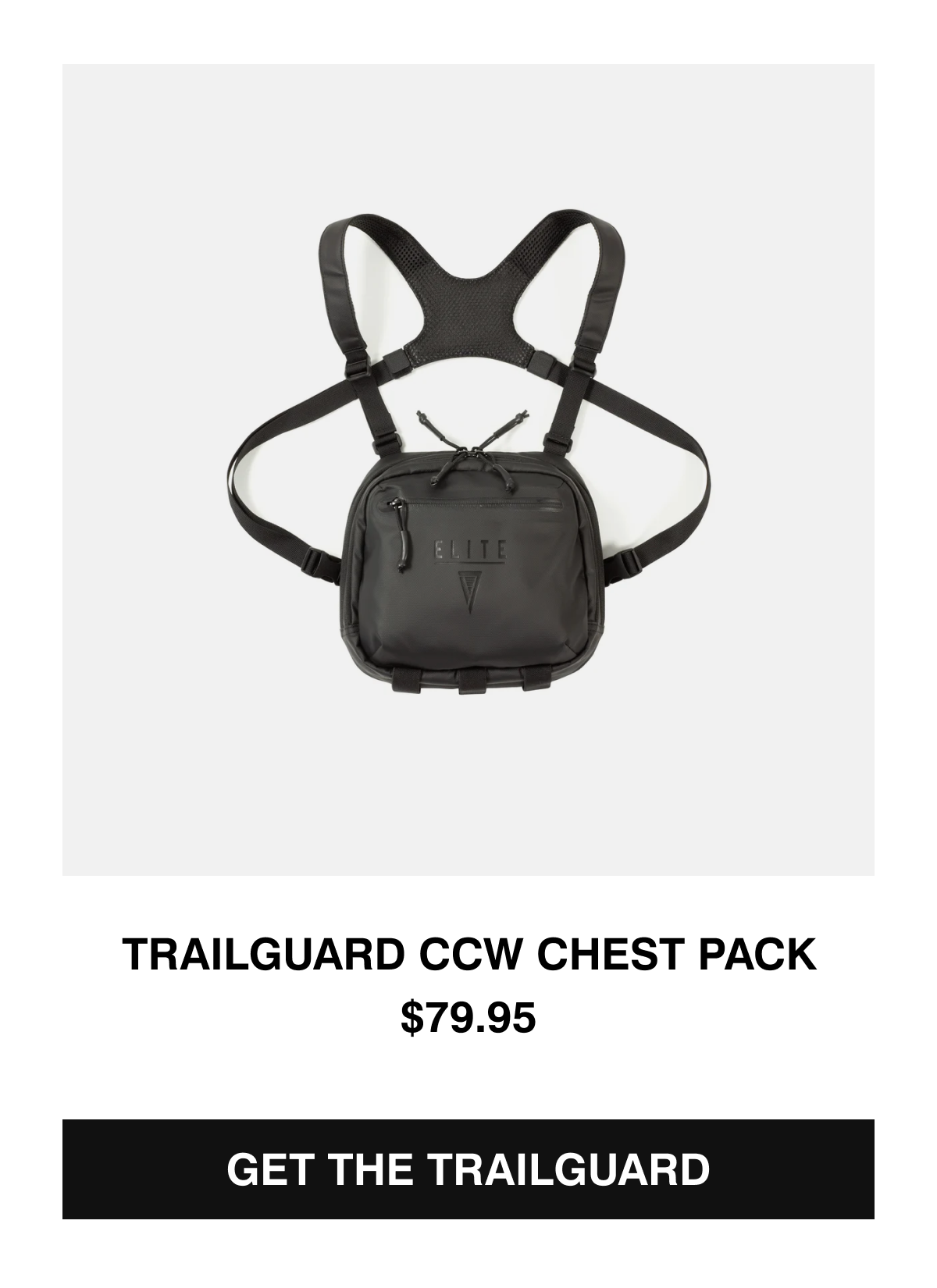 Trailguard CCW Chest Pack