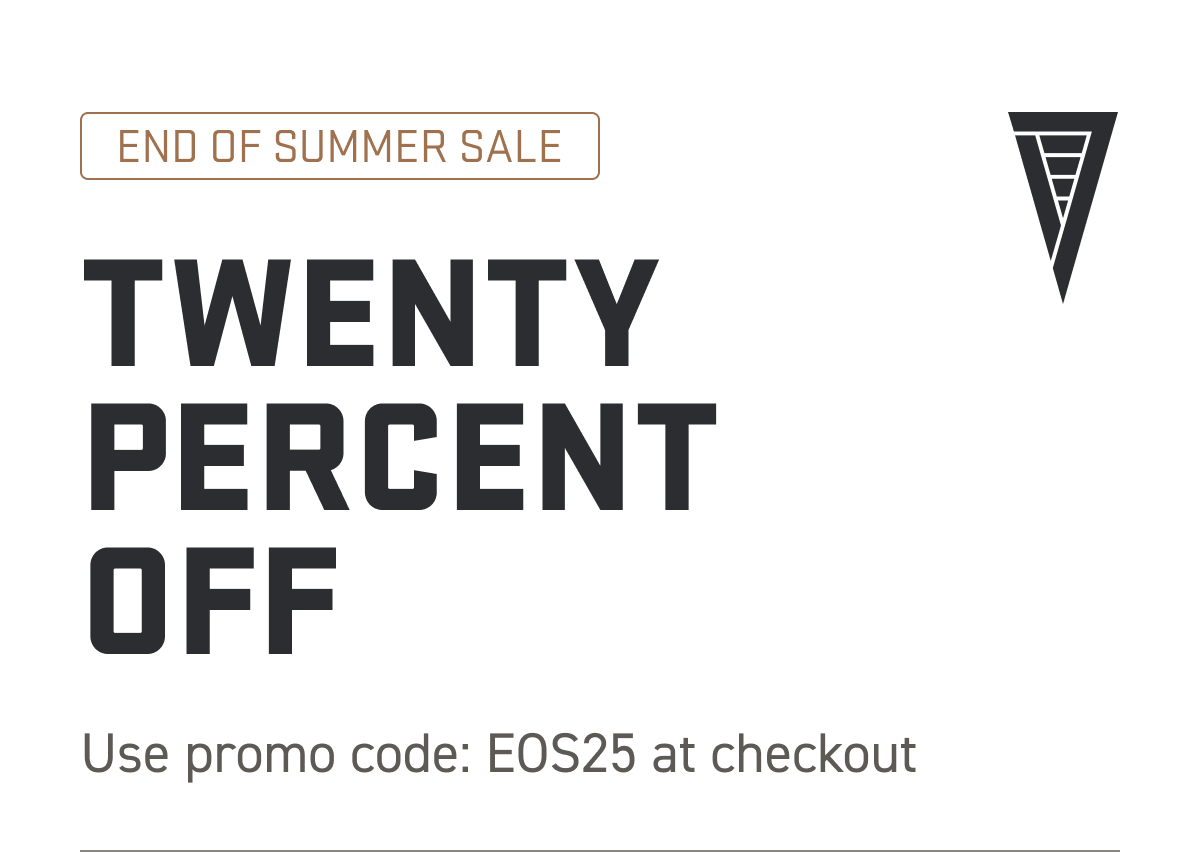 20% off site-wide using promo code: EOS25