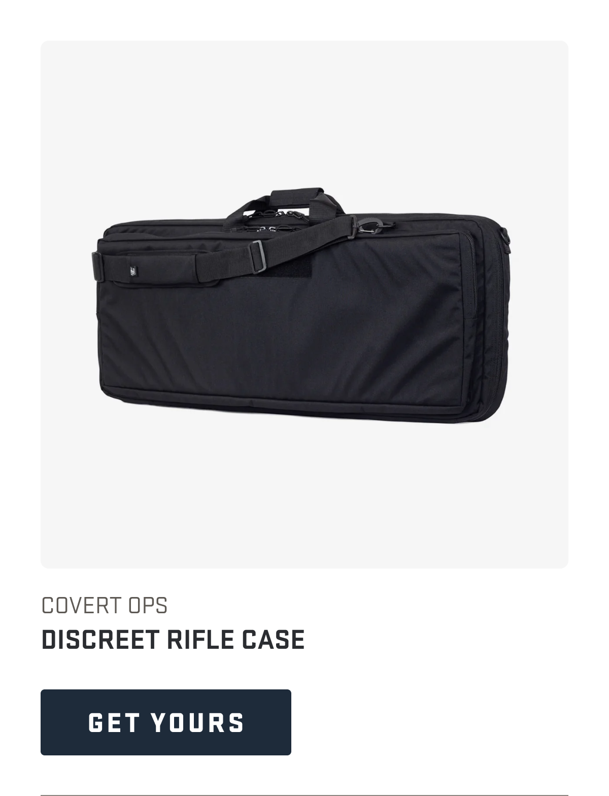 DISCREET RIFLE CASE