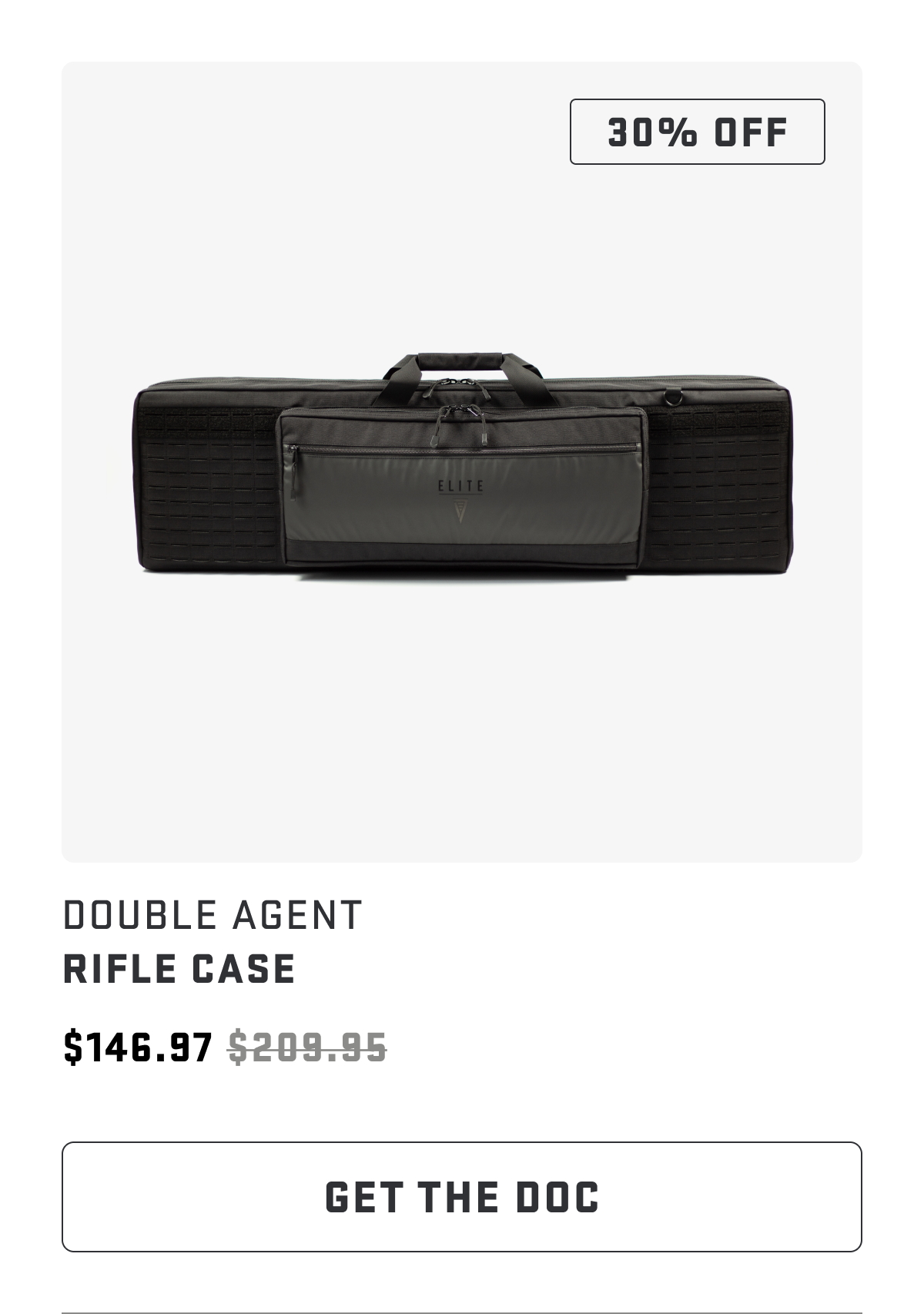 DOUBLE AGENT RIFLE CASE