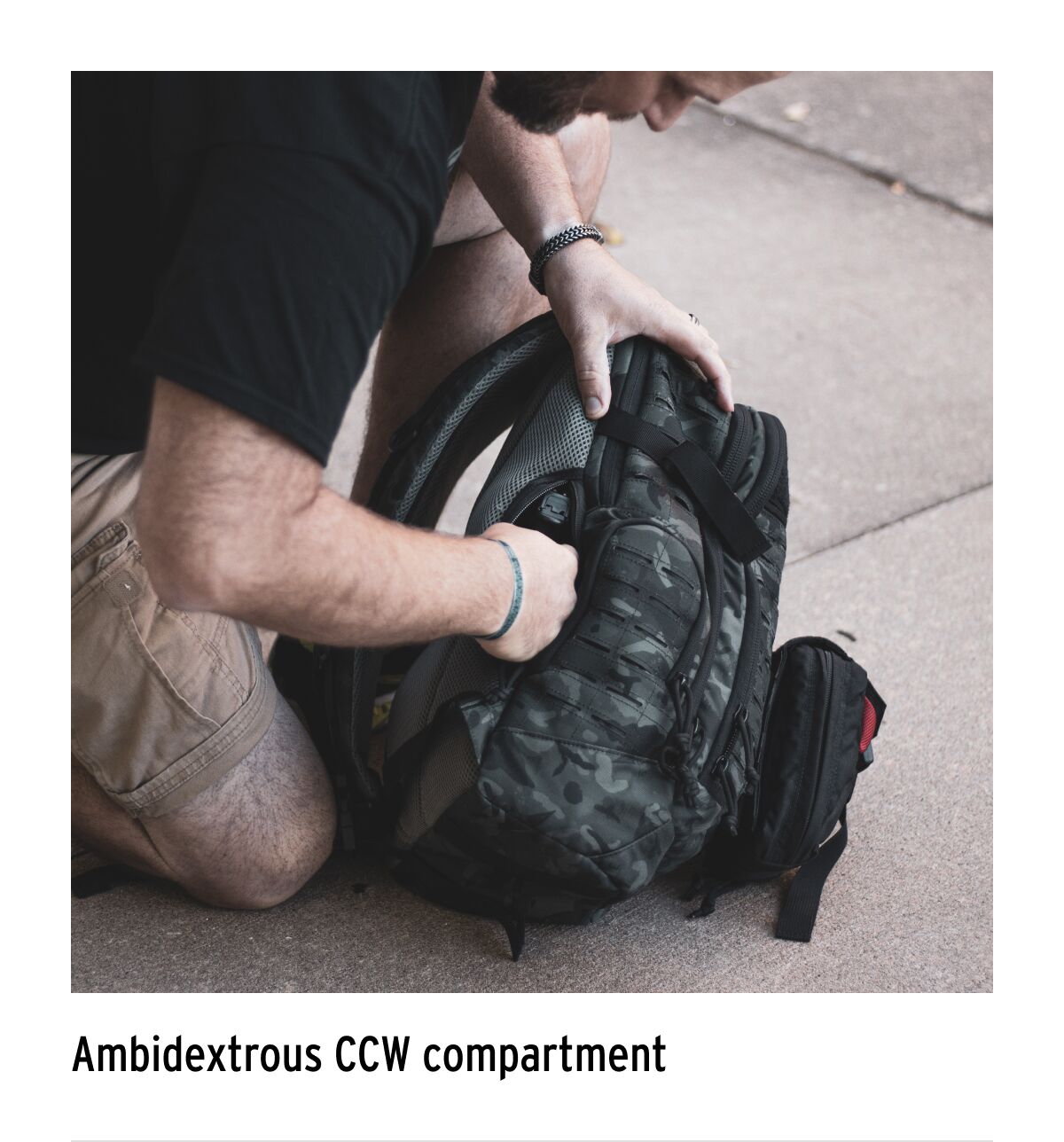 AMBIDEXTROUS CCW COMPARTMENT