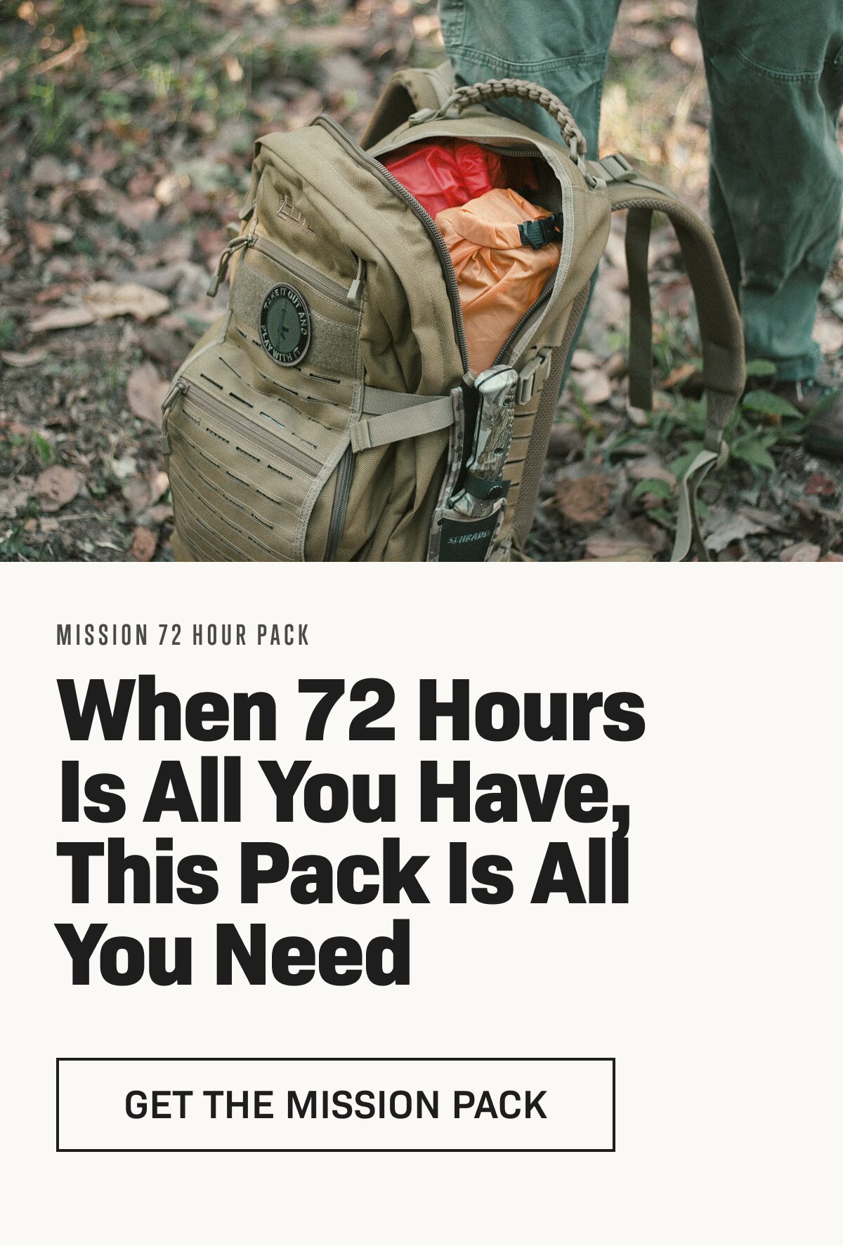 When 72 Hours Is All You Have