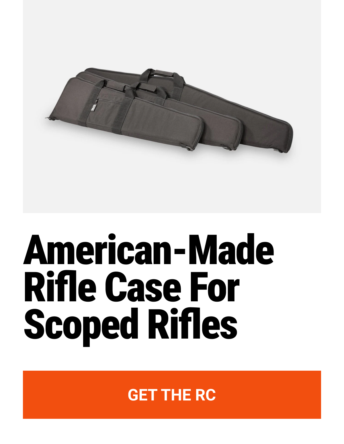 American Made Rifle Case for Scoped Rifles