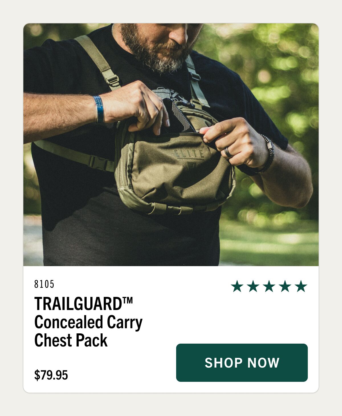 Trailguard Concealed Carry Chest Pack