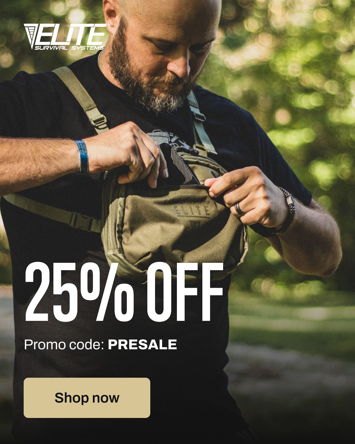 25% Off | Promo Code: PRESALE