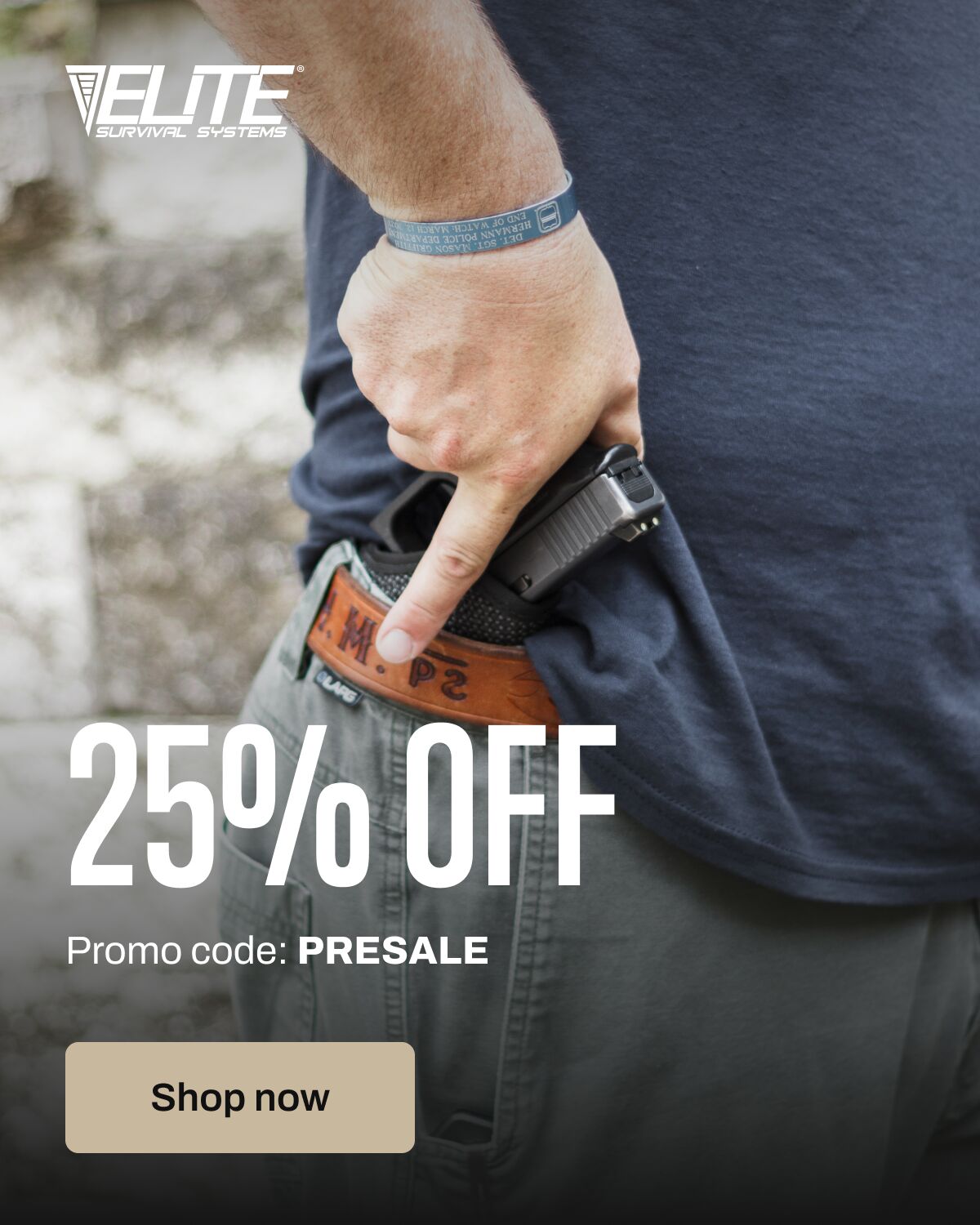 25% Off | Promo Code: PRESALE