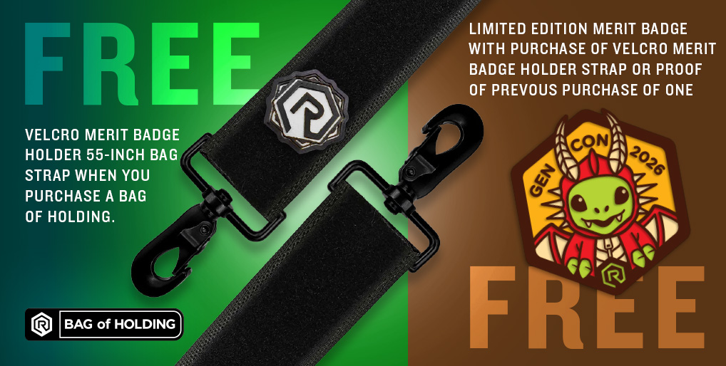 Bag of Holding Merit Badge Gen Con 2026 | Rollacrit
